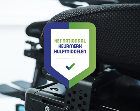 Het logo van Nationaal Keurmerk Hulpmiddelen.